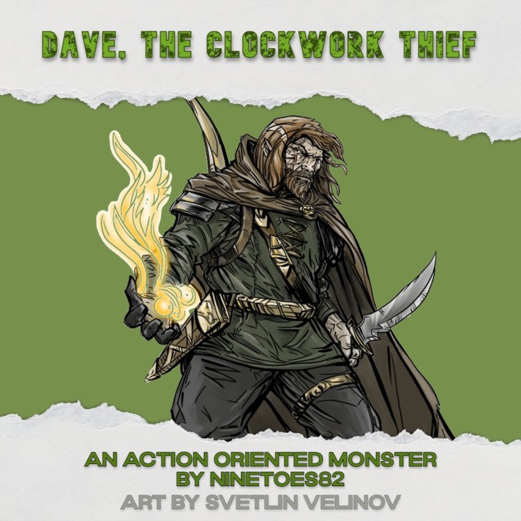Dave the Clockwork&nbsp;Thief